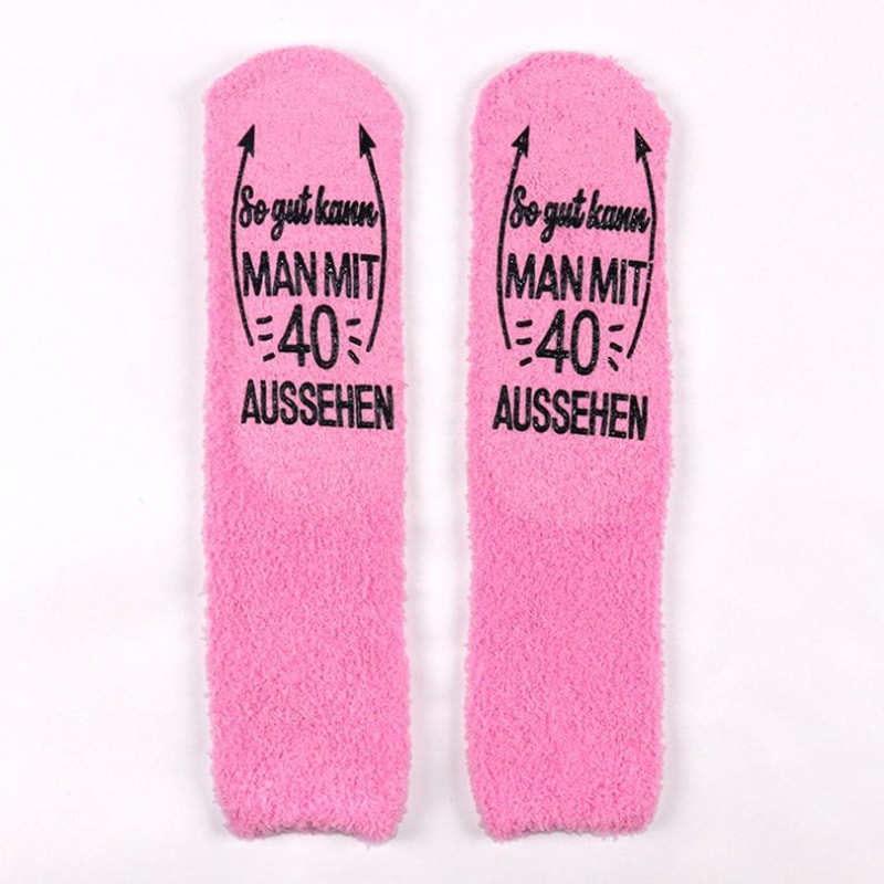 Șosete adezive cu ac de corali din catifea Șosete adezive cu ac de corali din catifea