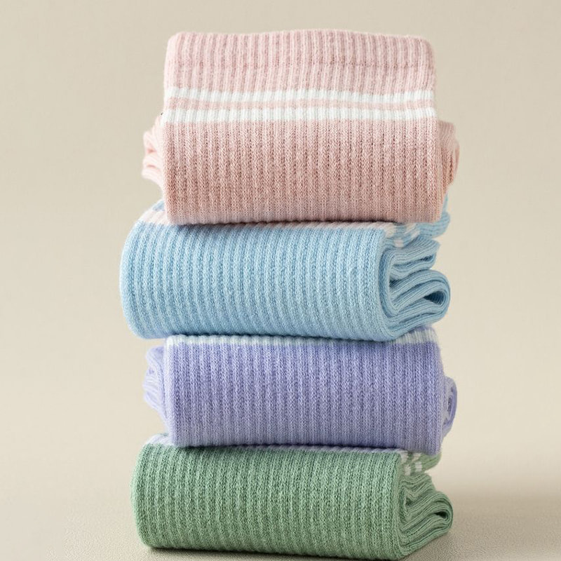 Primăvară și toamnă Yoga Exercițiu Fitness Bumbac Șosete Șosete de mijloc pentru femei Primăvară și toamnă Yoga Exercițiu Fitness Bumbac Șosete Șosete de mijloc pentru femei