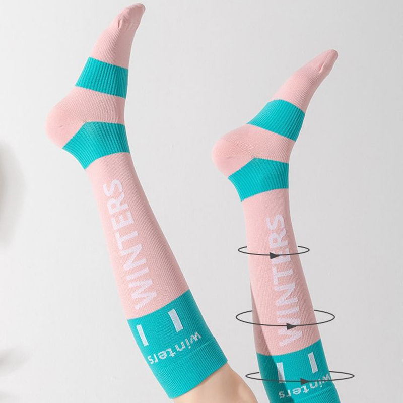 Mușchii sport pot comprima șosete pentru fitness profesional pentru femei, alergare, sărituri de frânghie, presiune, picioare de slăbire, șosete de vițel Mușchii sport pot comprima șosete pentru fitness profesional pentru femei, alergare, sărituri de frânghie, presiune, picioare de slăbire, șosete de vițel