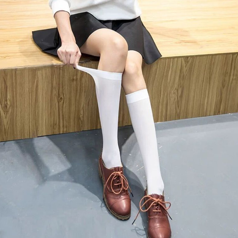Catifea subțire vară jk șosete pentru femei cu tuburi lungi șosete de vițel Catifea subțire vară jk șosete pentru femei cu tuburi lungi șosete de vițel